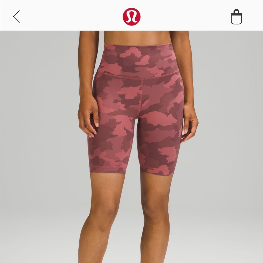 Wunder Train high rise short 8”